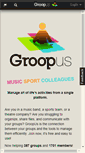 Mobile Screenshot of groopus.com